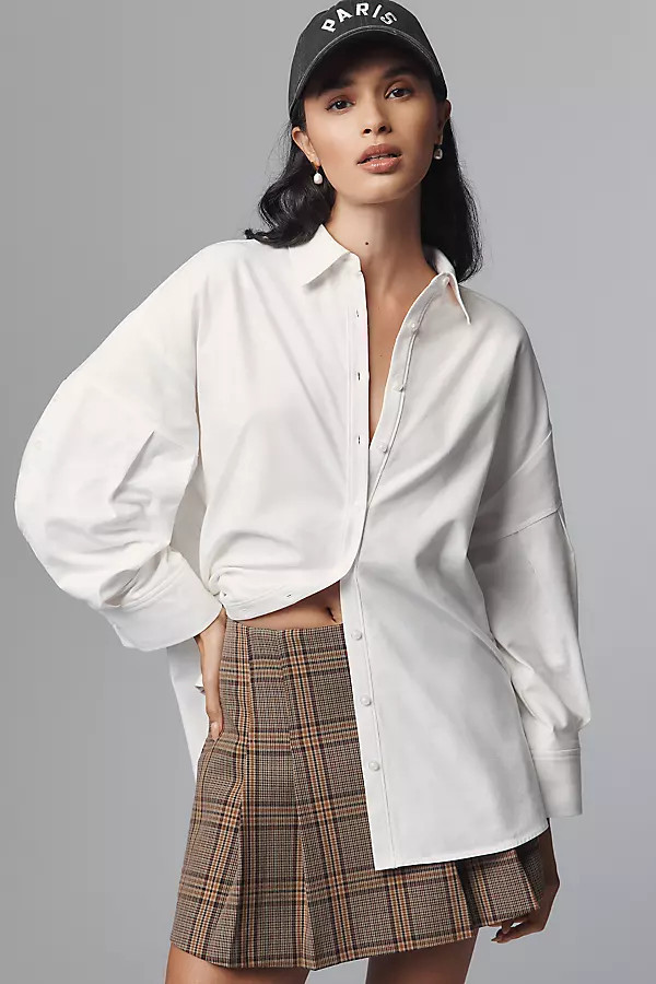 Oversized Buttondown Shirt | Anthropologie (US)