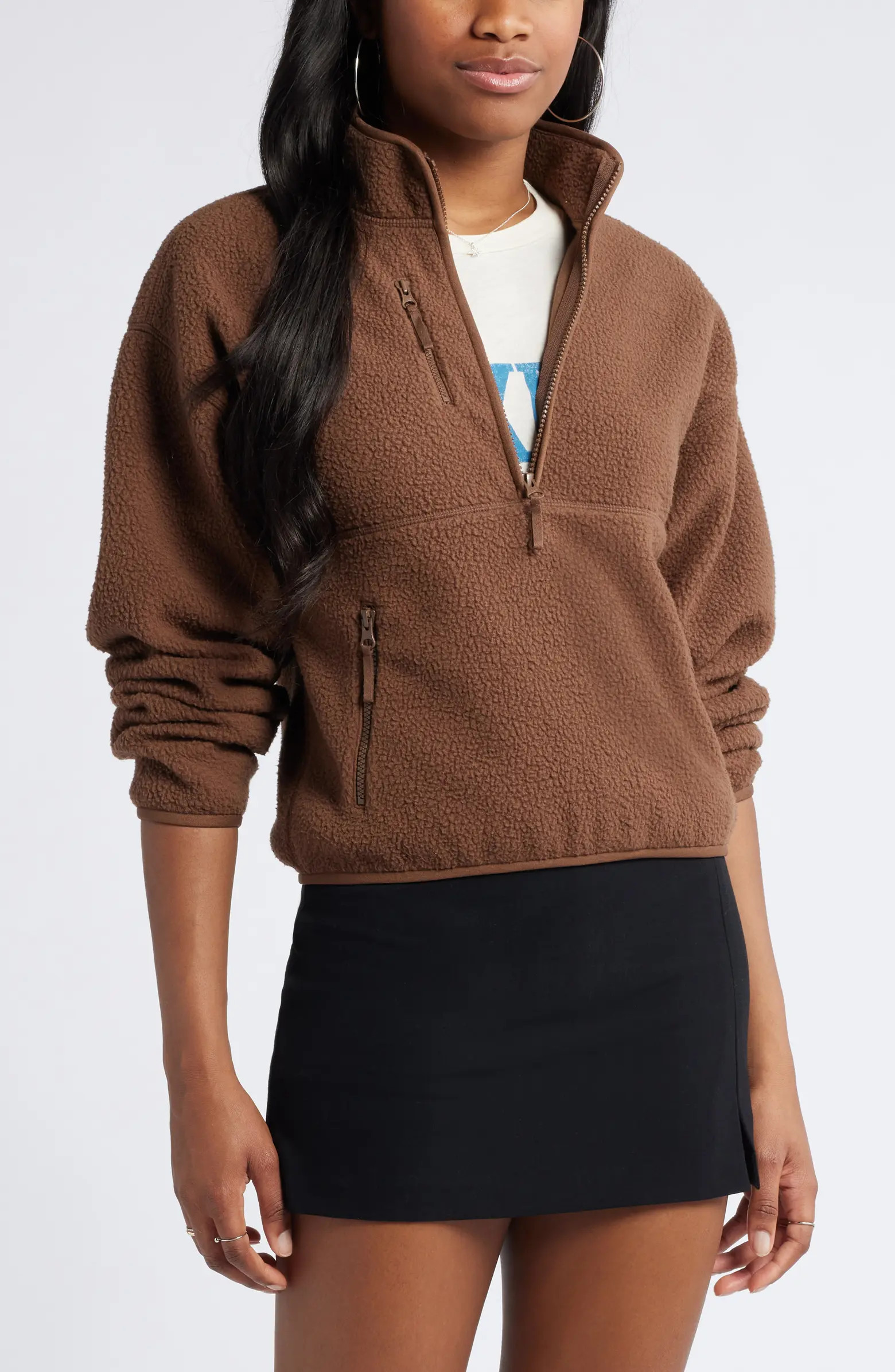 Fleece Quarter Zip Pullover | Nordstrom