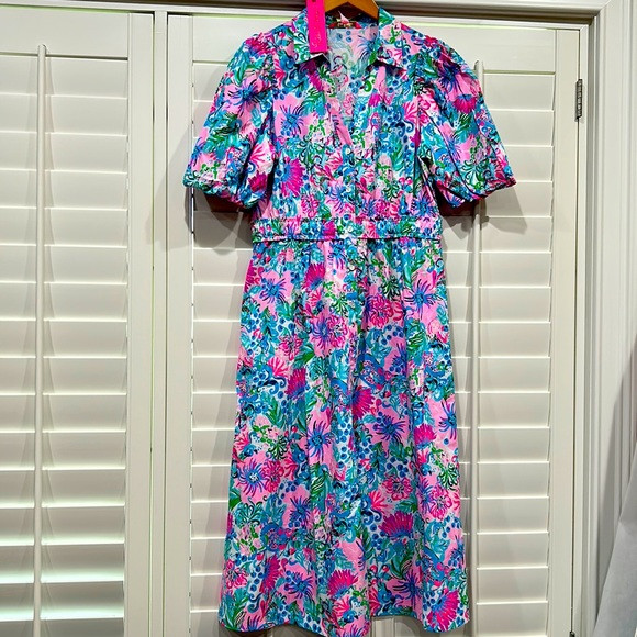 Lilly Pulitzer midi dress | Poshmark