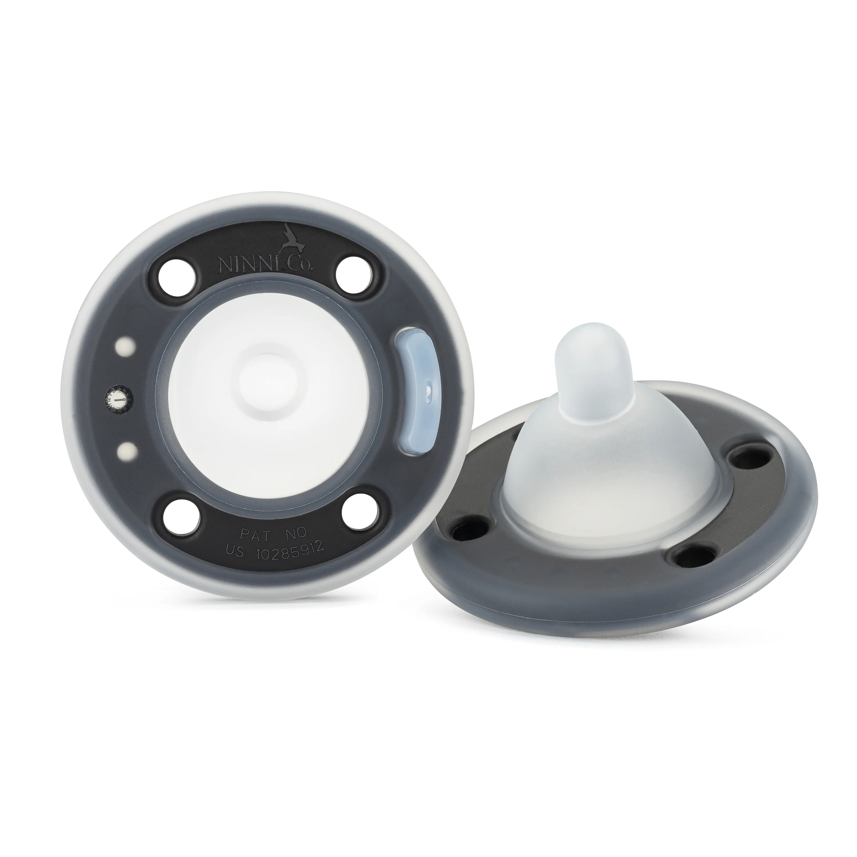 Ninni Pacifier Onyx 2 Pack | Ninni Co