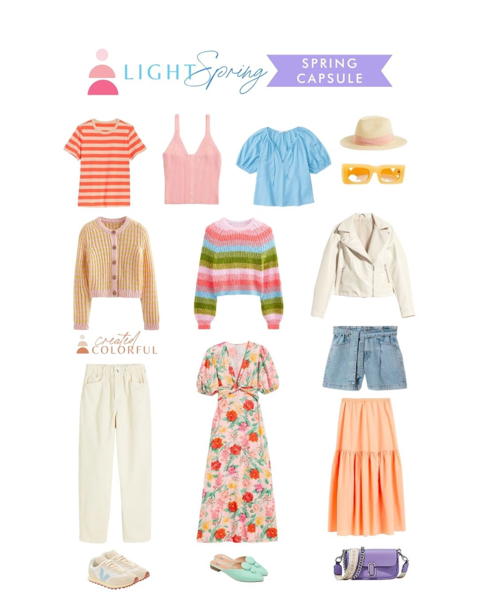 This Spring Capsule is perfect for our Light Spring gals! 

#LTKSeasonal #LTKstyletip #LTKfit