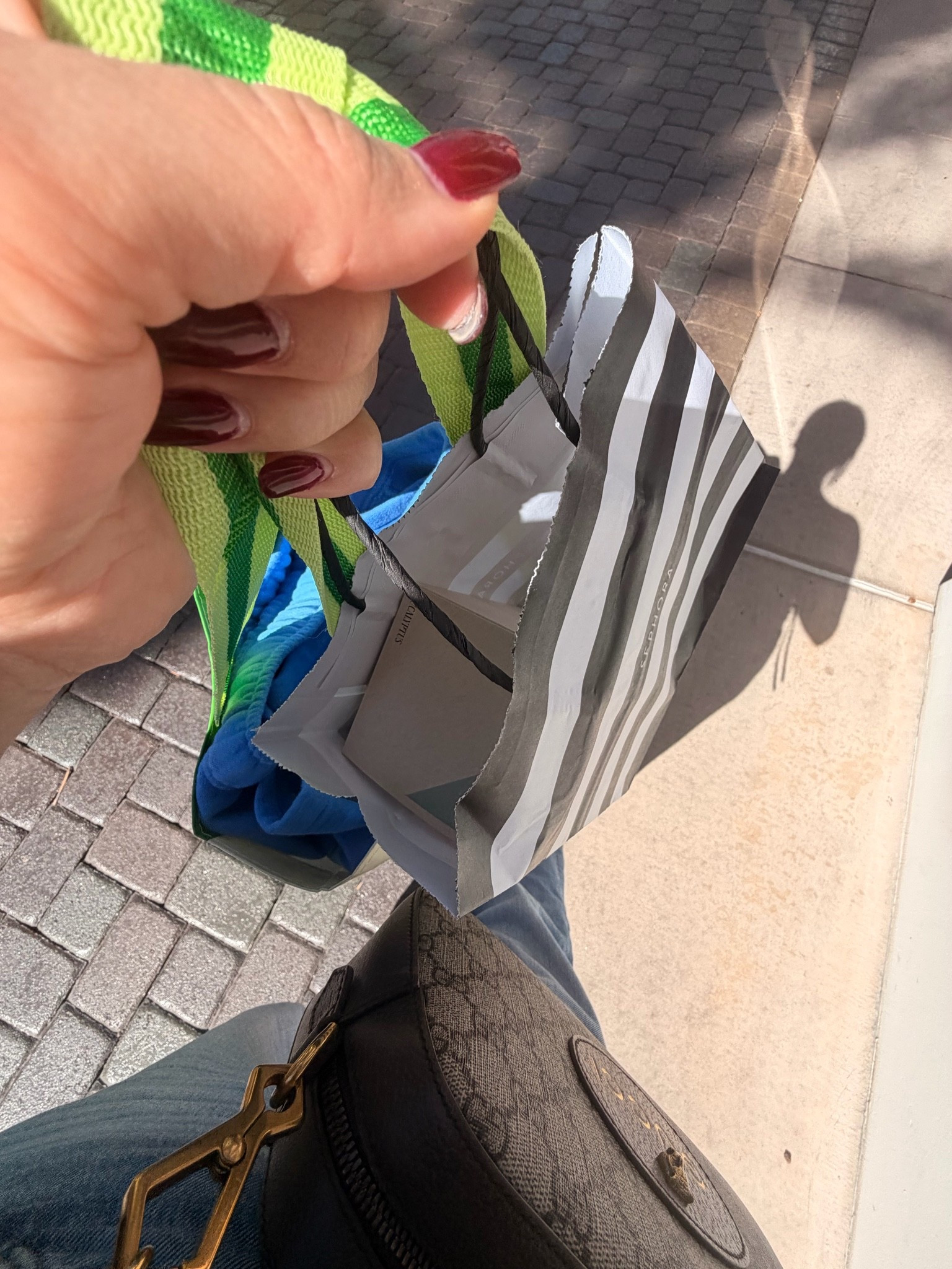 Errands this morning — i get clay in the merit bronzer stick, size medium in the shorts, crew neck, and sardine shirt 🐟☀️

#LTKdayinmylife #LTKActive #LTKSaleAlert