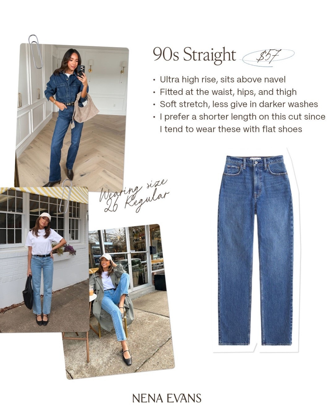 Use code AFNENA for an extra 15% OFF everything!! All jeans are 25-40% OFF! I usually wear size 26 reg for more of an ankle length since I tend to wear these with flat shoes 

Abercrombie jeans 
Abercrombie code 
Abercrombie sale 
Denim 
Winter outfit 
Winter fashion

#LTKSeasonal #LTKSaleAlert