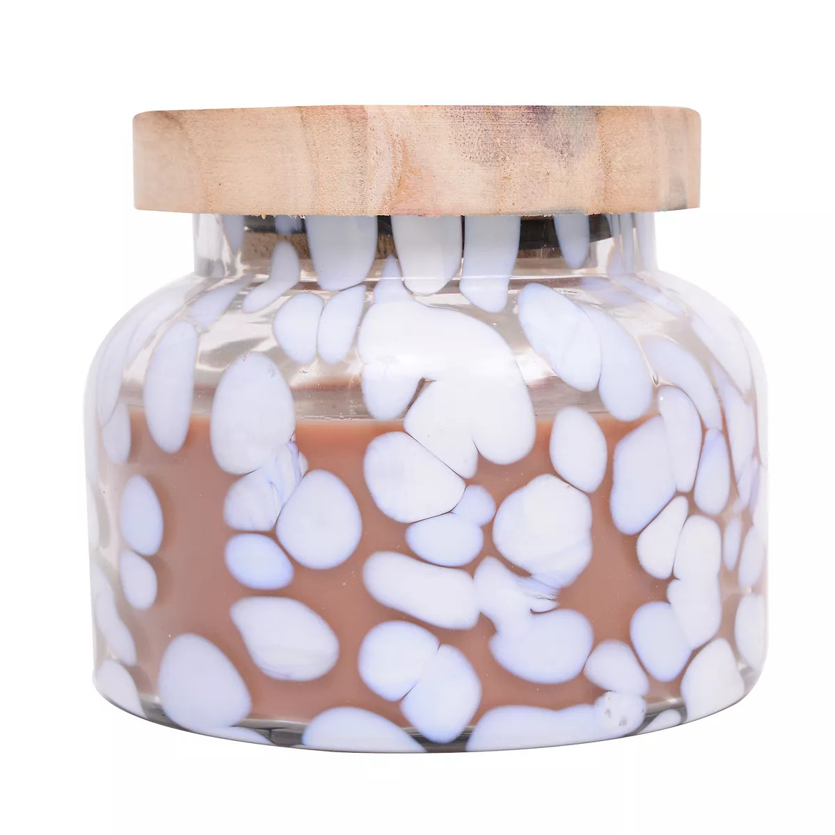 Sonoma Goods For Life® Art Glass & Colored Wax Jar Candle | Kohl's