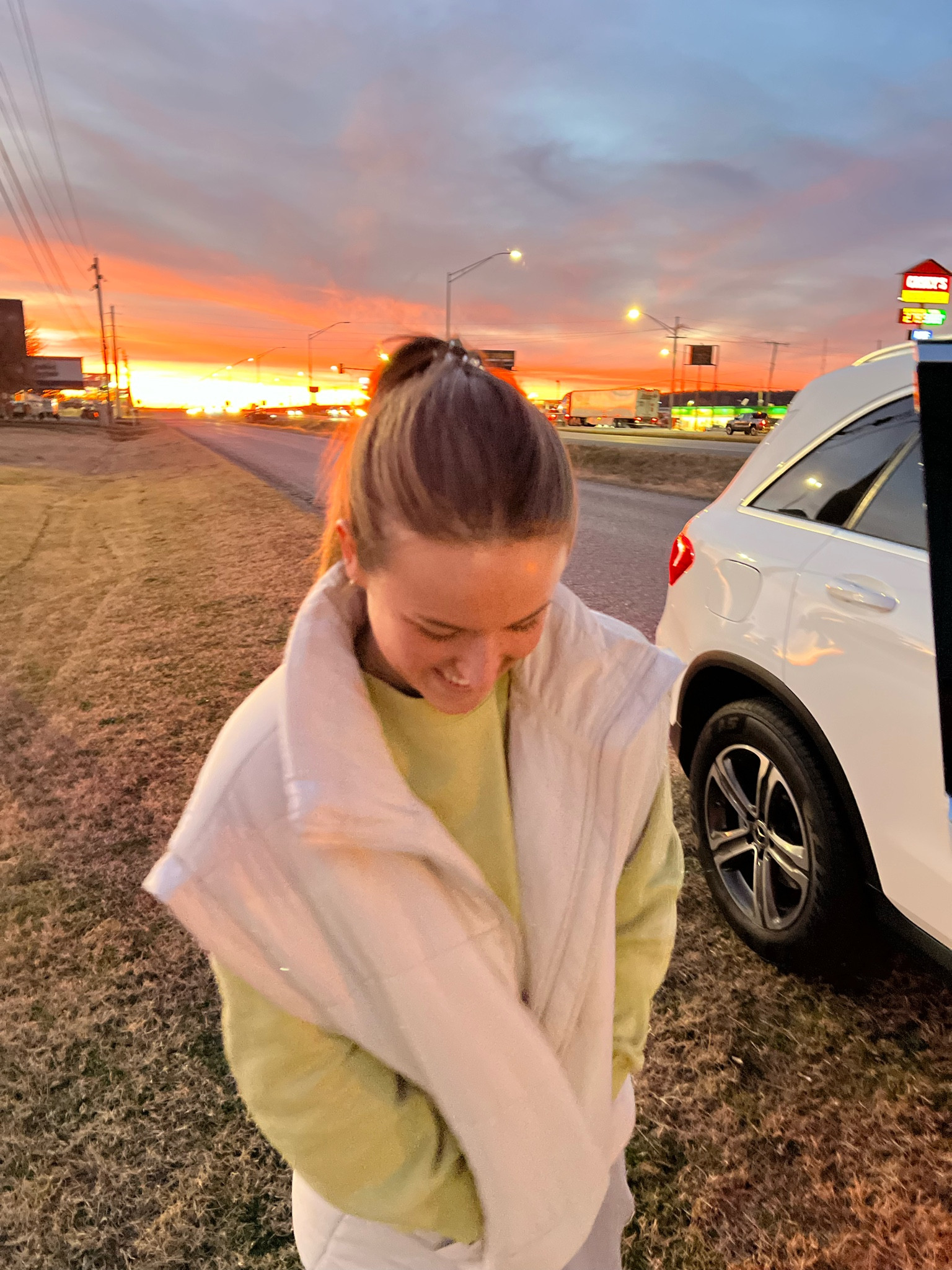 cozy travel fit - sized up in the old navy sweatshirt! on sale! 

#LTKsalealert #LTKfindsunder50 #LTKstyletip