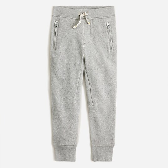 Kids' french terry slim-slouchy sweatpant | J. Crew US