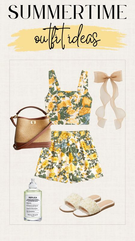 Summer outfit. Casual summer outfit. Vacation outfit. Spring outfits. Matching set. Linen shorts. Linen top. Lemon linen shorts. Travel outfit. Outfits for Europe.

#LTKGiftGuide #LTKSaleAlert #LTKSeasonal