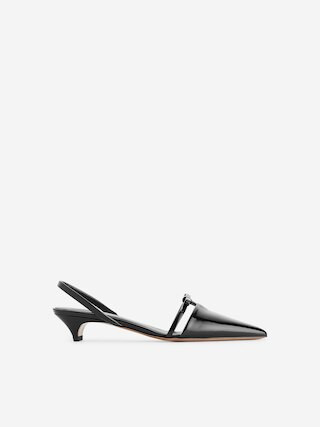 Slingback Leather Pumps | Arket UK