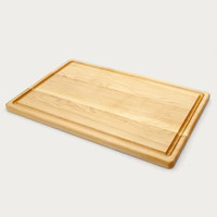 Maple Cutting Board with Juice Groove (Optional Engraving) | Maris Home