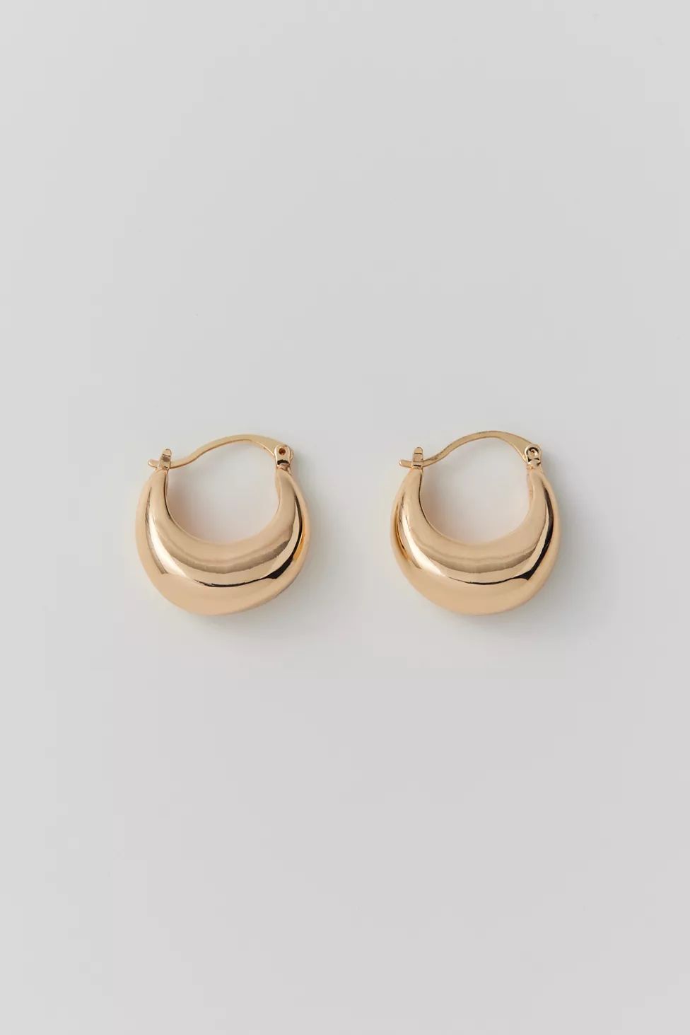 Chubby Tapered Hoop Earring | Urban Outfitters (US and RoW)