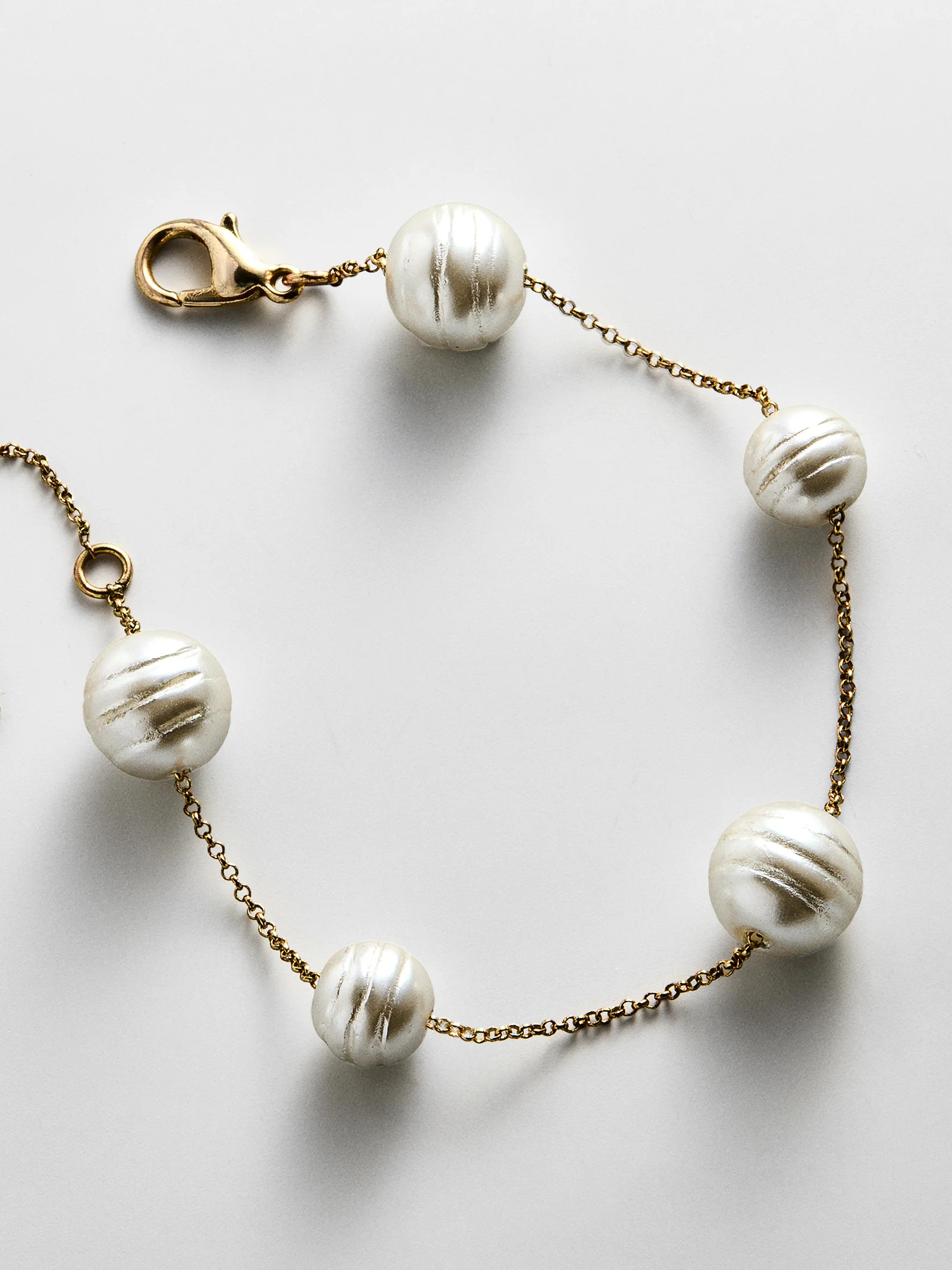 Blair Pearl Bracelet - White | BaubleBar