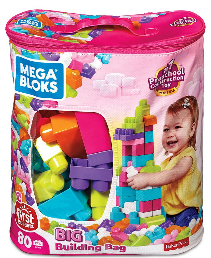 Mega Bloks First Builders  Big Building Bag & Reviews - All Toys - Home - Macy's | Macys (US)