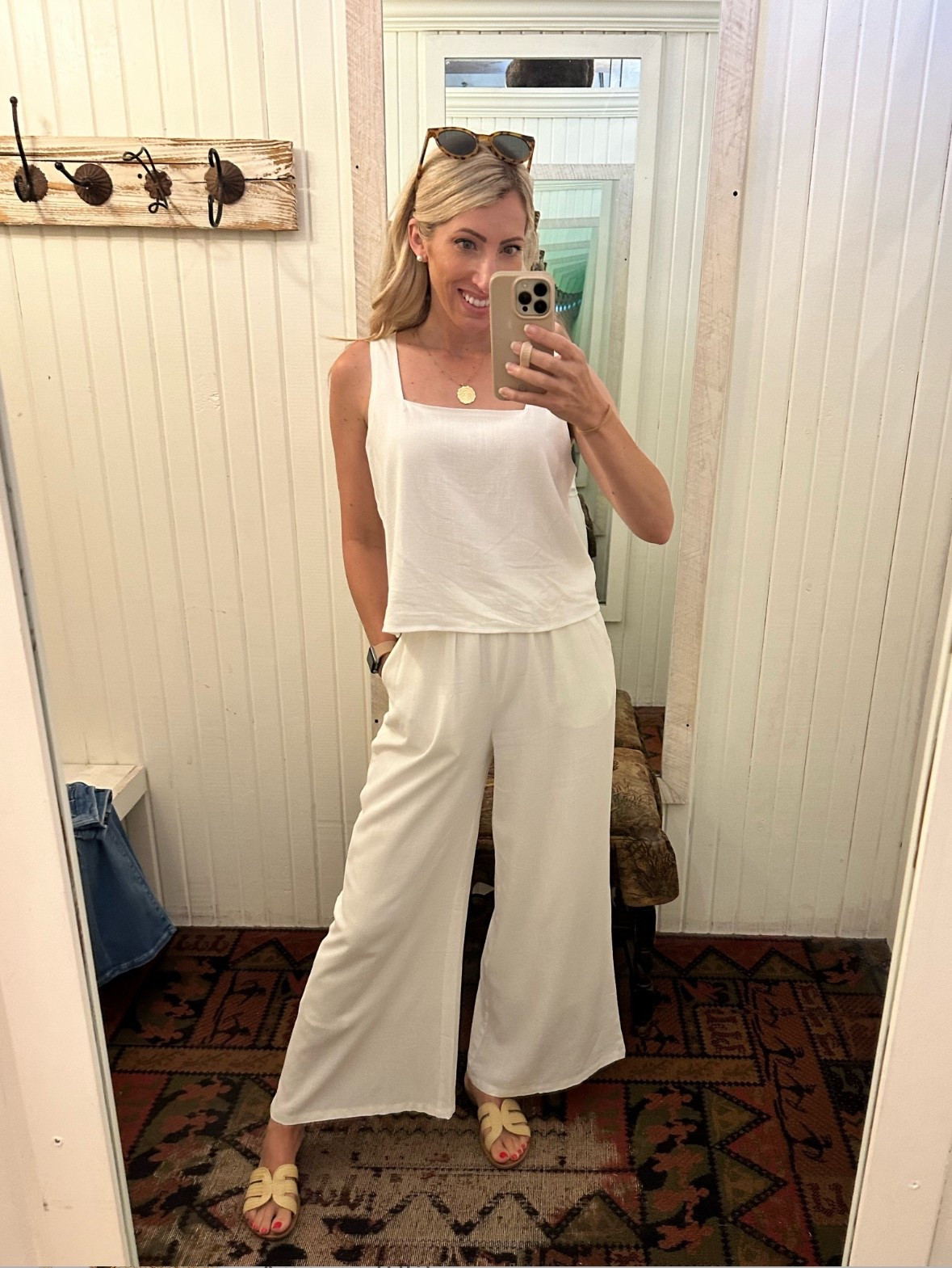 Amazon linen set, wearing size small. Not see through. Amazon outfit, summer set, spring set, summer outfit, resort wear, Easter, Easter outfit, vacation outfit, Amazon prime days. Callie Glass #LTKSummerSales #ltktravel #ltkseasonal

Follow my shop @Glassalwaysfull on the @shop.LTK app to shop this post and get my exclusive app-only content!


#LTKSeasonal #LTKTravel #LTKFindsUnder50