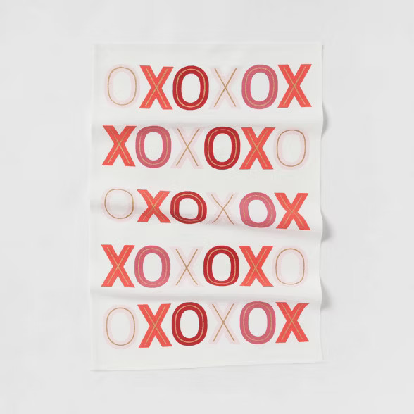Cotton XO Kitchen Towel - Threshold™ | Target