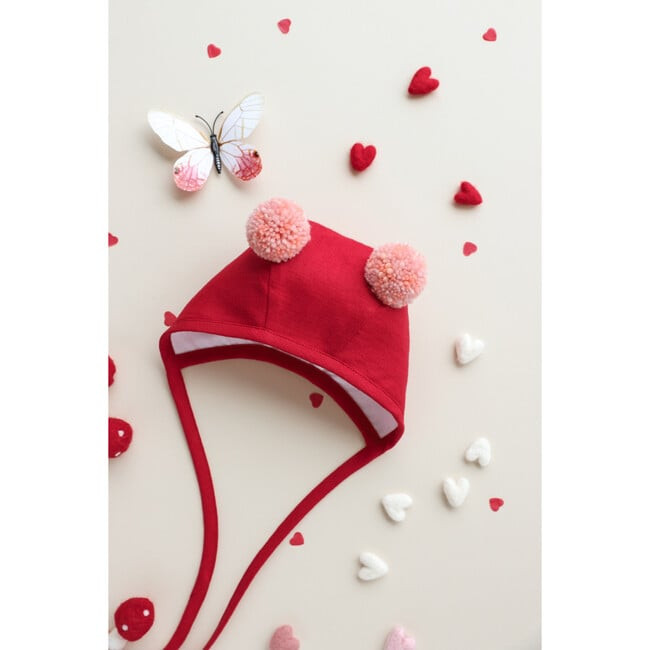 Valentine Double Pom Bonnet | Maisonette