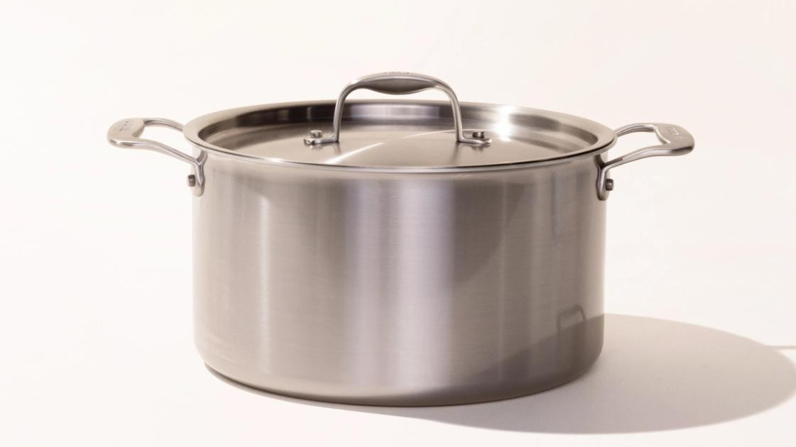 8 QT Stainless Steel Stock Pot | Made In | Made In Cookware
