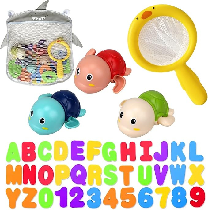 Bath Toys for Toddlers 1-3 - Mold Free Bath Toys Baby Pool Toys Toddler Age 1-2-4 Bath Toys for I... | Amazon (US)