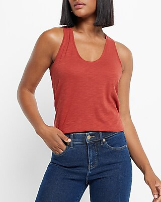 Supersoft Relaxed Scoop Neck Tank | Express