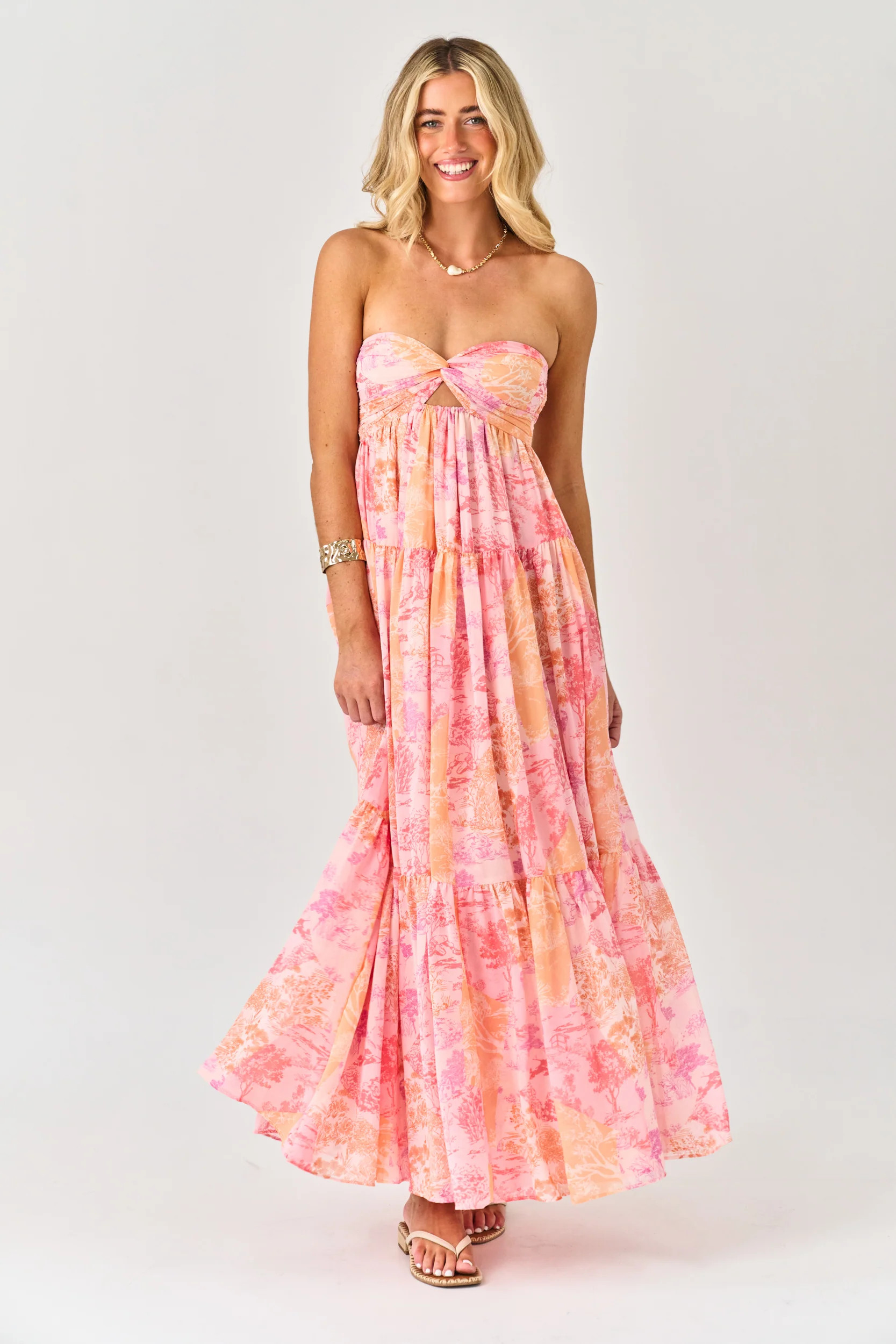 Pink Horizon Dress | Grey Bandit
