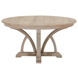 Ellinor Round Dining Table, Smoke Gray Elm | Bed Bath & Beyond