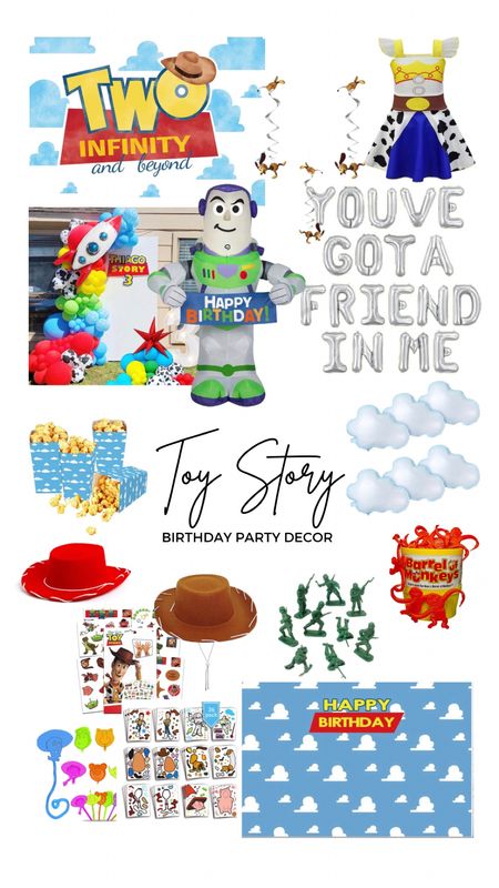 Toy Story themed birthday party decor!

#LTKfindsunder50 #LTKfindsunder100 #LTKparties