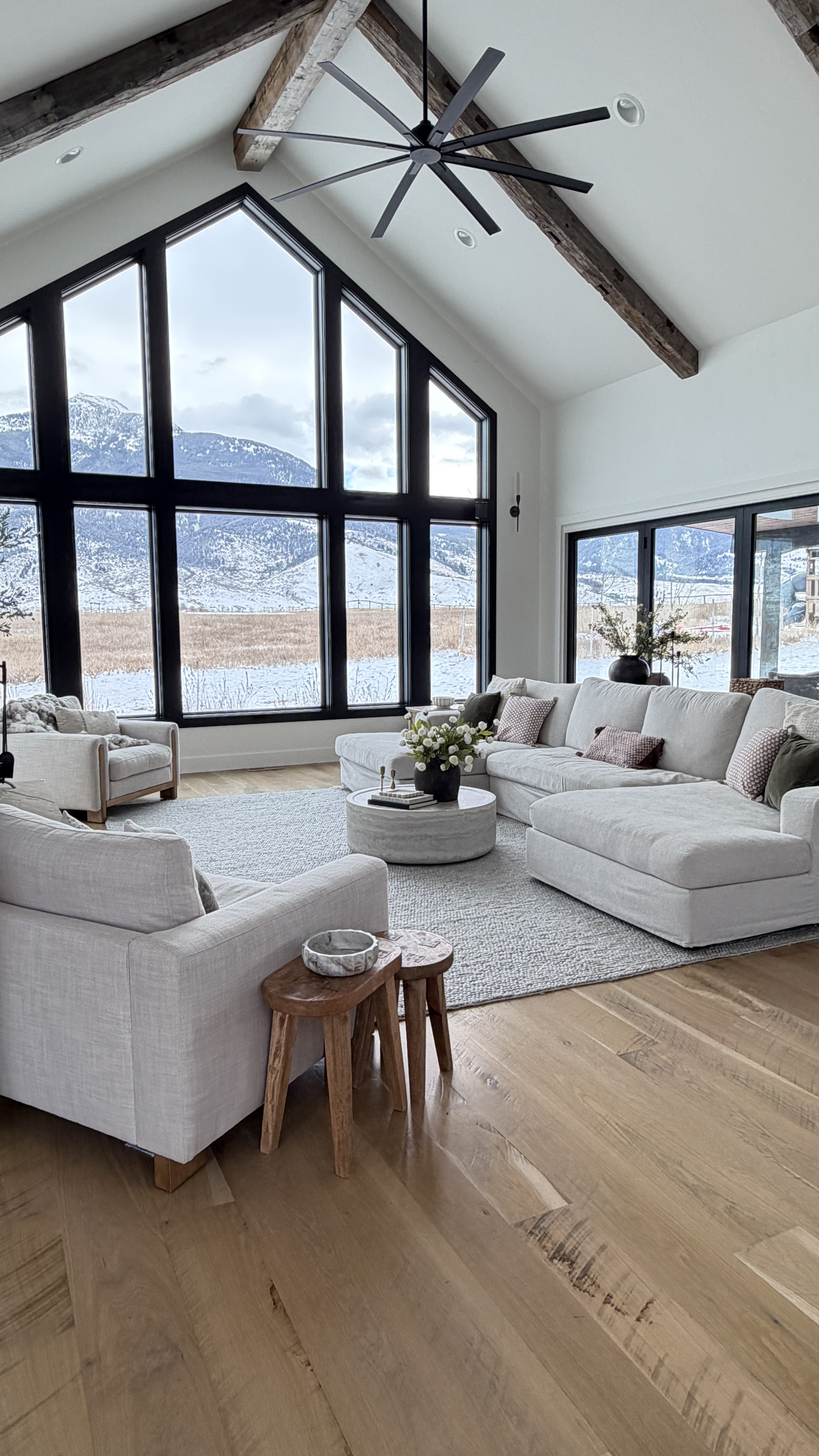 A few flowers, warm wood tones, and soft textures can make a living room feel completely different without changing the furniture.
Living room decor ideas, warm neutral decor, organic modern living room, home styling inspo, home refresh. Scroll to shop!

#LTKHome