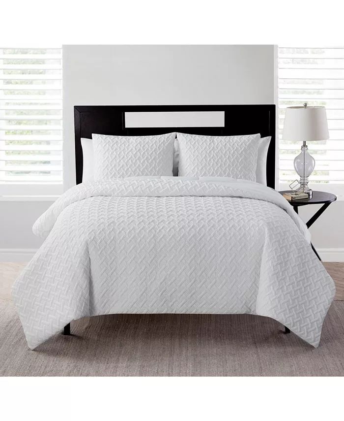 VCNY Home Nina Embossed Comforter Set, Full/Queen & Reviews - Comforter Sets - Bed & Bath - Macy'... | Macys (US)