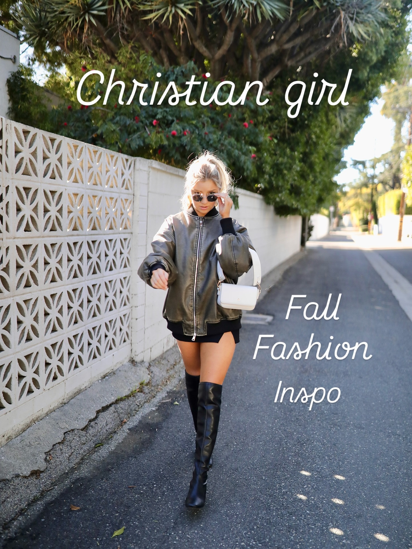 For all my girlies looking for inspo as the weather gets cooler 🤭 #fallfashion #christianfashion #godlyfashion #falltransitionoutfit #modeststyle