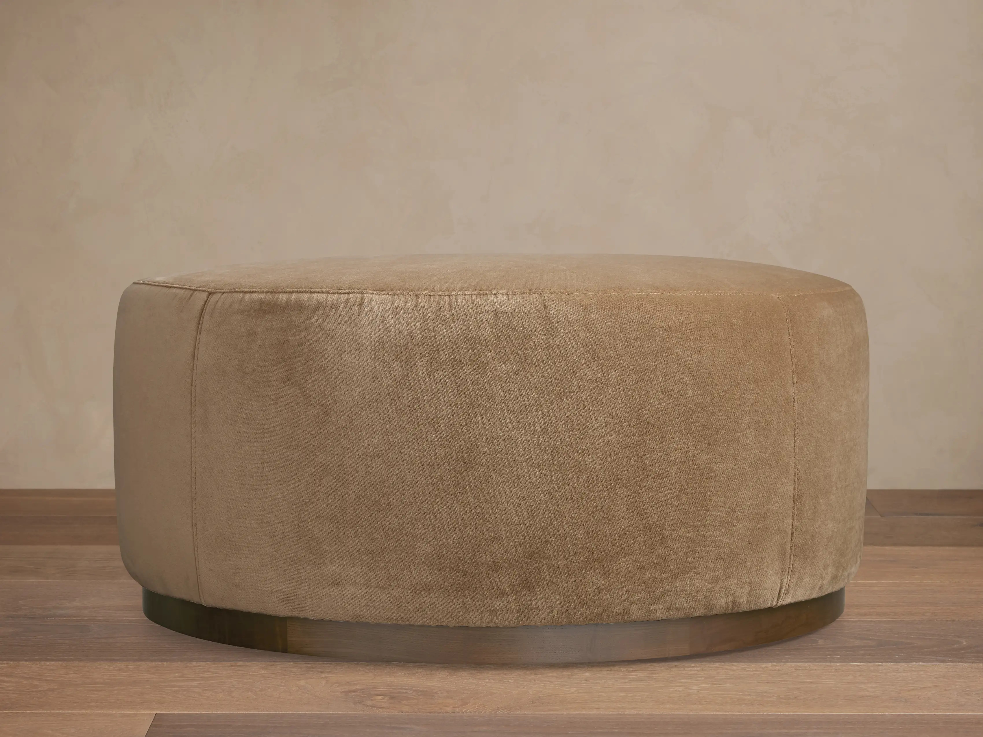 Ryles Plinth Ottoman | Arhaus