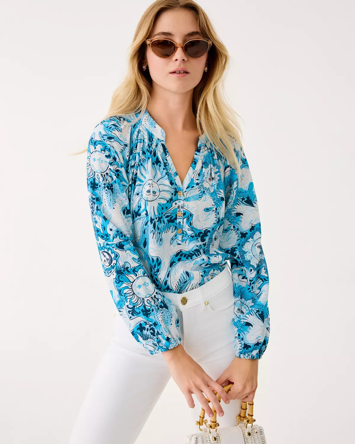 Elsa Silk Top | Lilly Pulitzer
