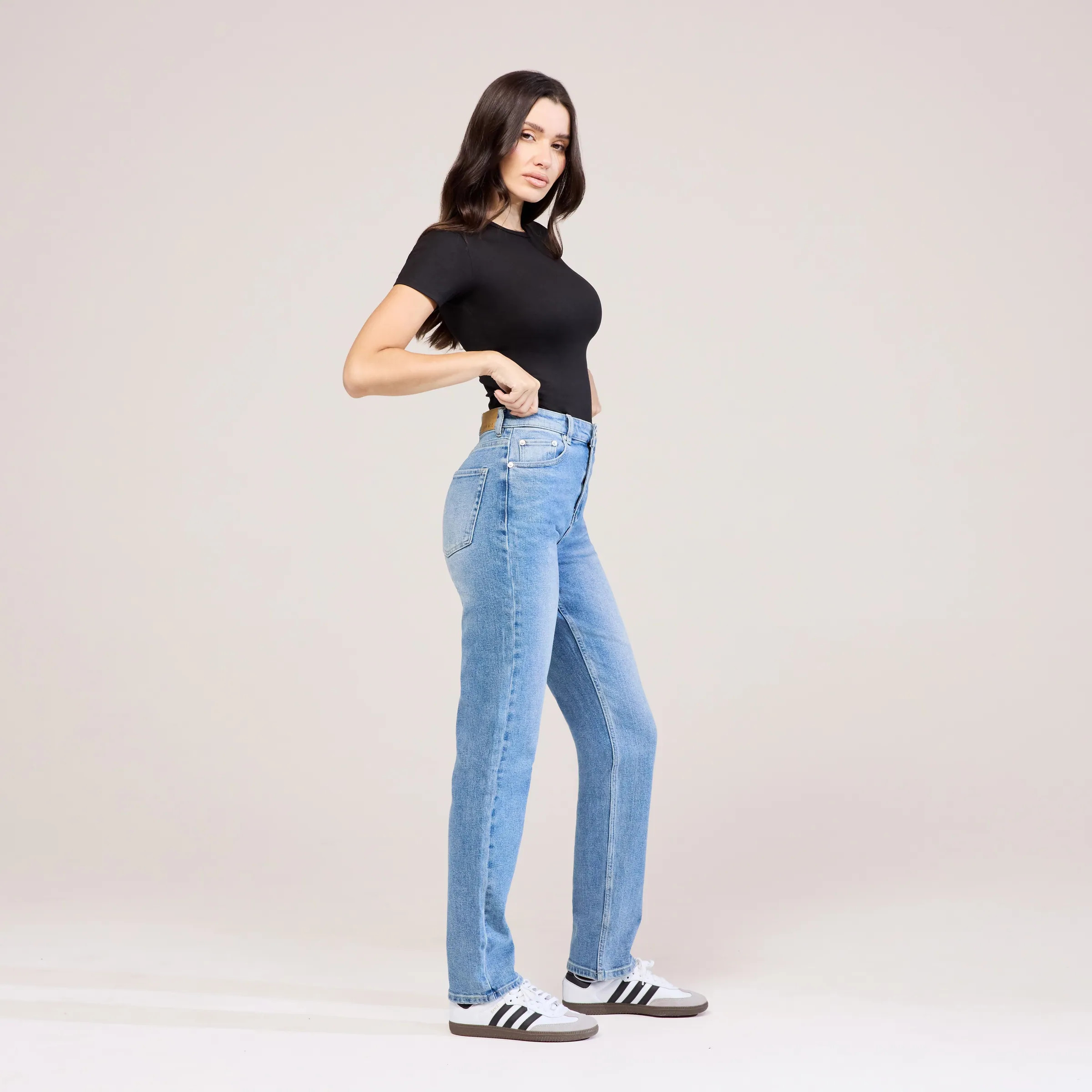 Straight Jeans | Mid Blue | LOVALL