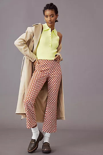 Maeve The Margot Kick Flare Pants | Anthropologie (US)