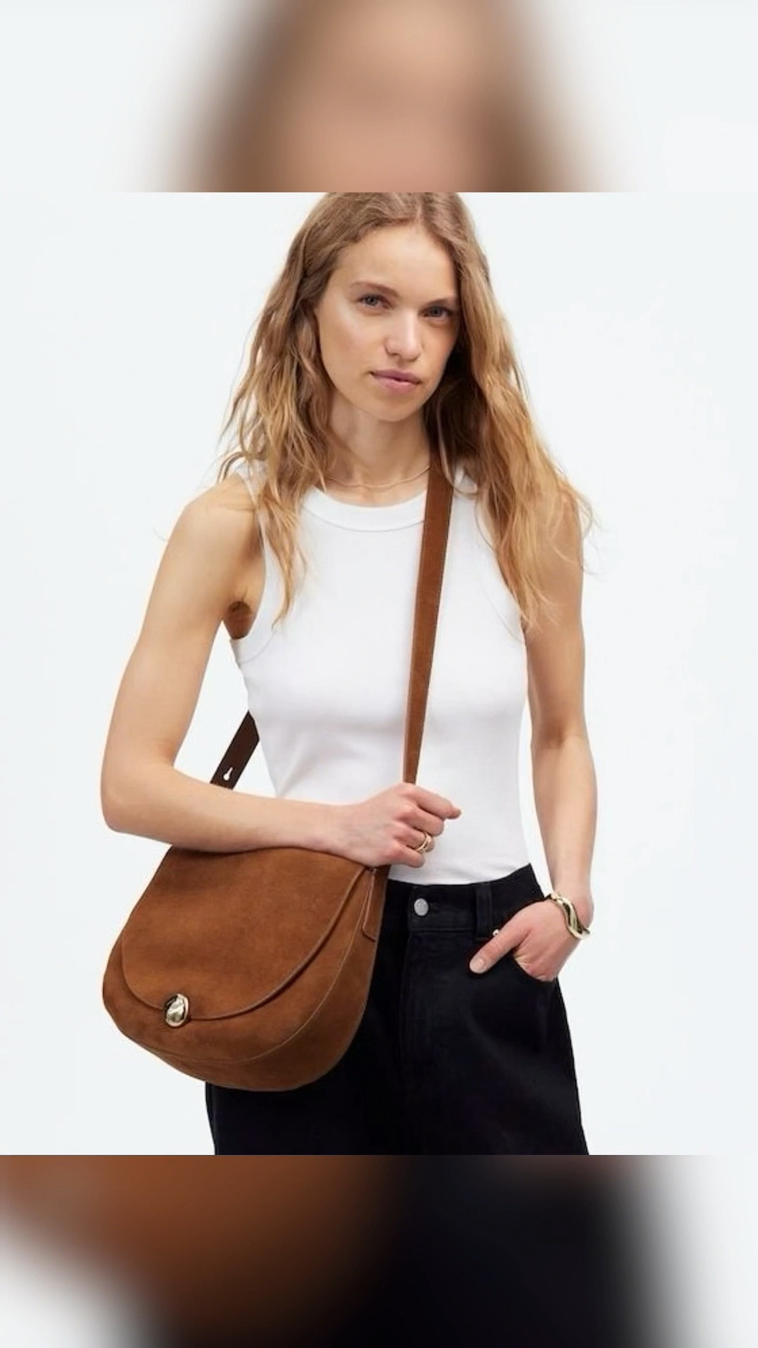 MADEWELL | The Dakota Large Saddle Bag