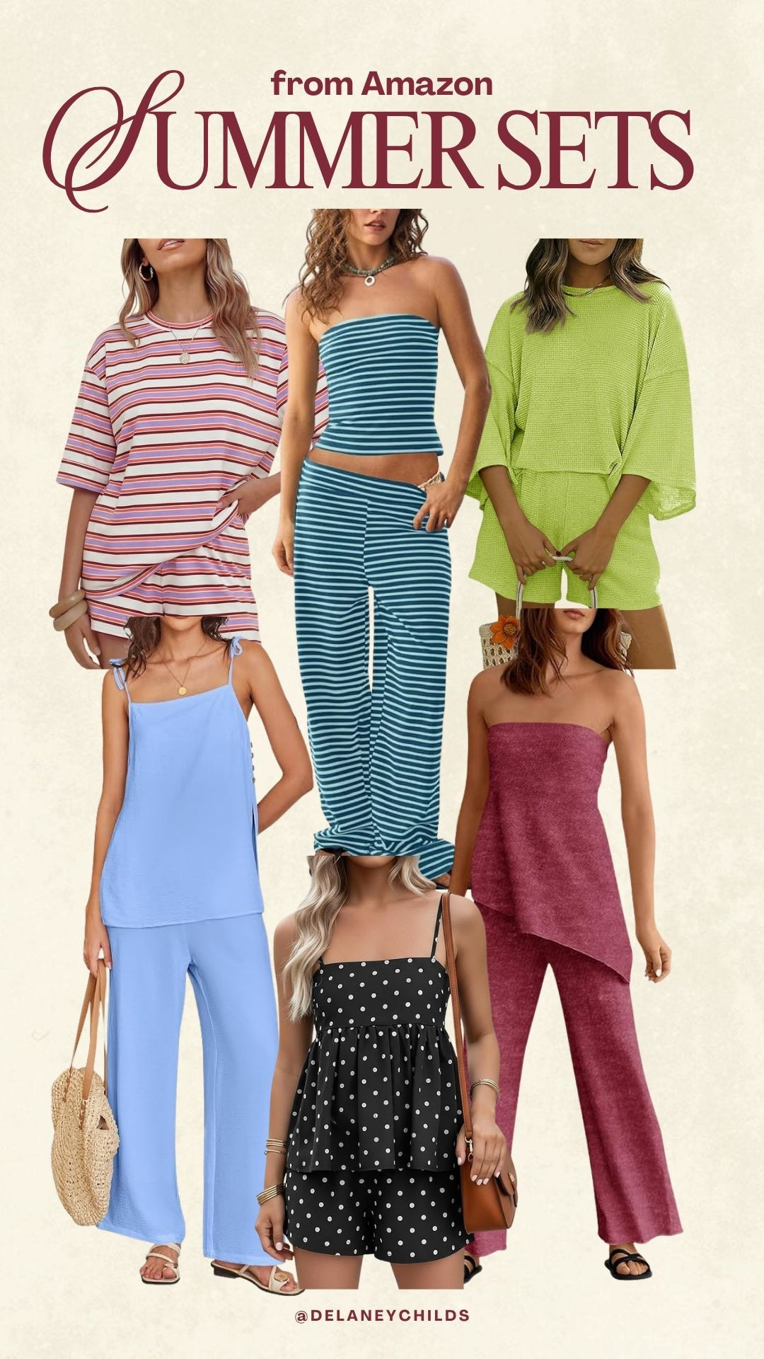 Summer sets from Amazon I'm loving!

#LTKdayinmylife #LTKgrwm #LTKootd