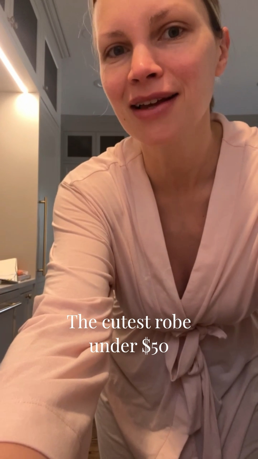 the cutest robe for just under $50! silky, thin and great to throw over pajamas ❤️ 

#LTKgrwm #LTKootd #LTKdayinmylife