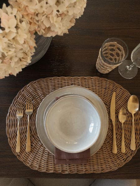 Summer table setting with these amazing Amazon plates! 

tablescape, summer table inspo, summer table styling, summer dinner party, earthy table setting, wicker table decor, glasses, glassware, amazon home finds, amazon favorites

#LTKhome #LTKparties #LTKstyletip