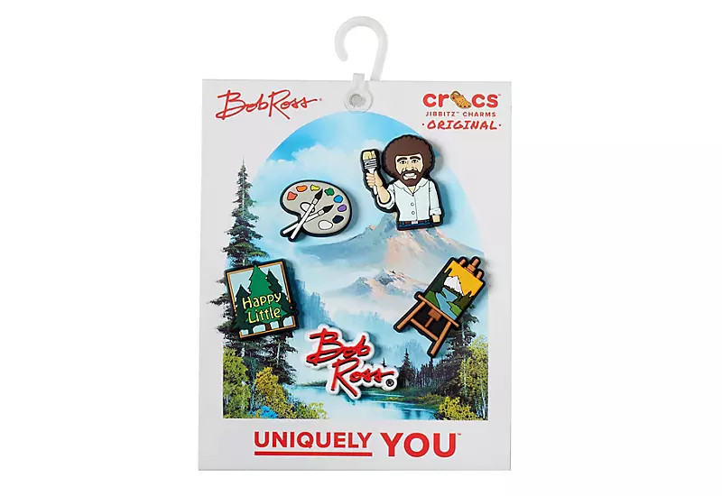 Crocs Unisex Bob Ross 5 Pack Jibbitz - Assorted | Rack Room Shoes