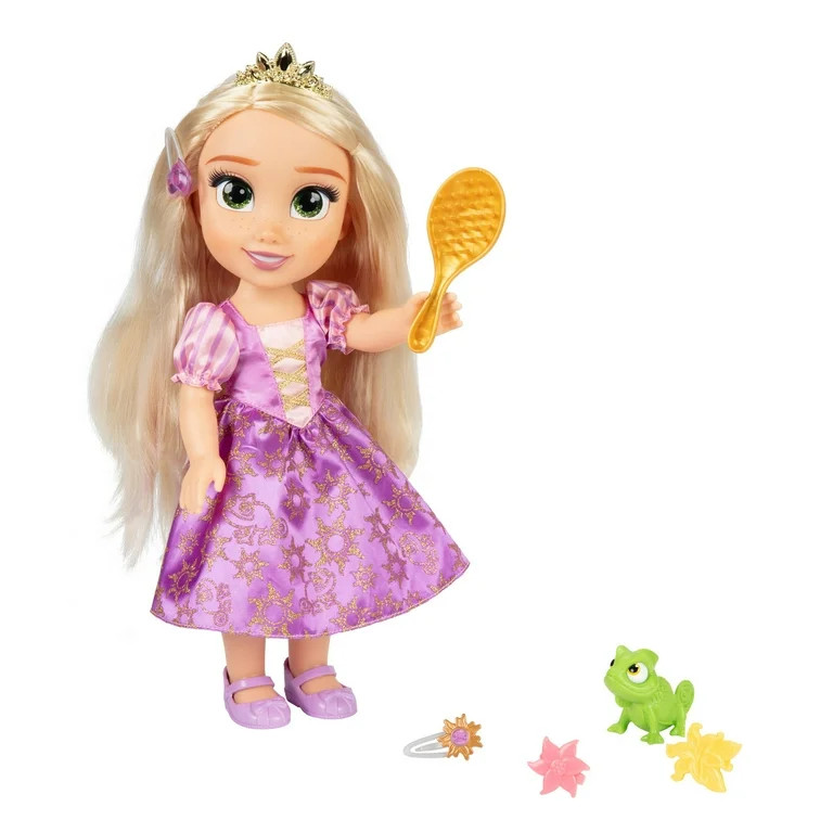 Disney Princess My Singing Friend Rapunzel 14 inch Tall Toddler Doll and Pascal - Walmart.com | Walmart (US)