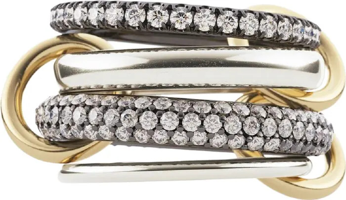 Vega Diamond Linked Rings | Nordstrom