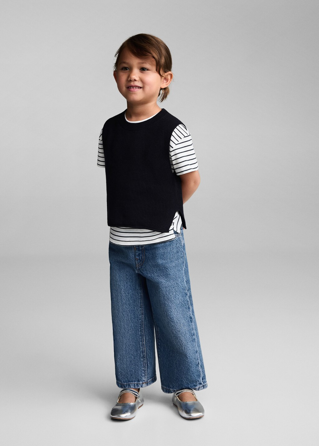 Culotte jeans - Kids | MANGO USA | MANGO (US)