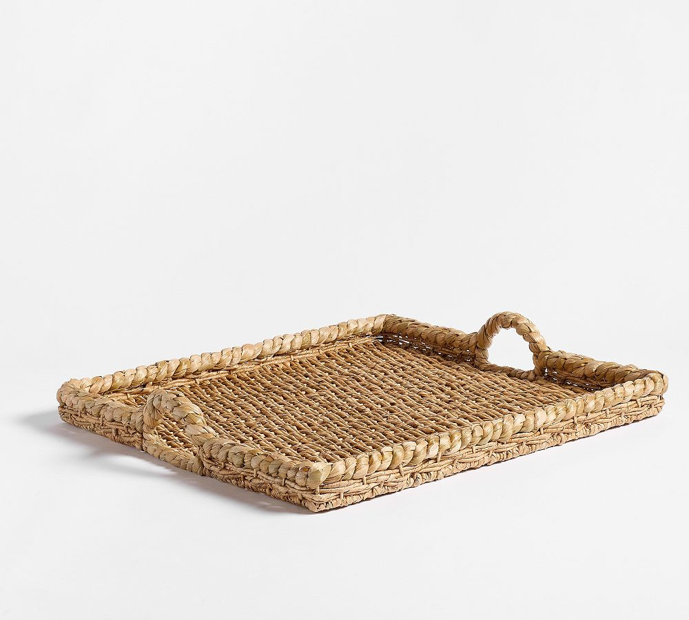Braided Seagrass Tray | Pottery Barn (US)