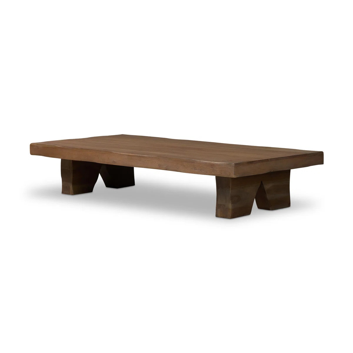 Reid Coffee Table-Medium Brown Acacia | Wayfair North America