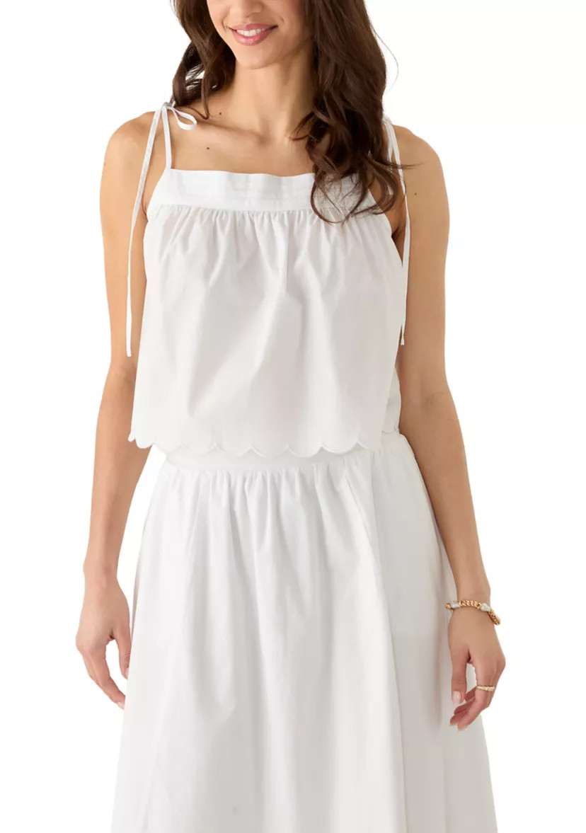 Women's Tie Shoulder Tank Top | Belk