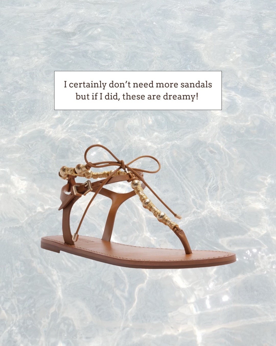 If I needed more sandals, this one would definitely be on my list to get 🙌🏻🙌🏻

#LTKTravel #LTKdayinmylife #LTKSeasonal