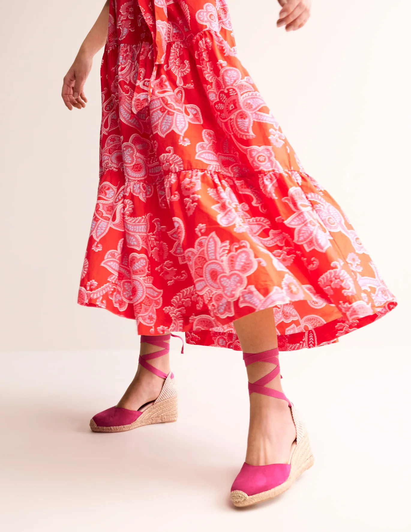 Cassie Espadrille Wedges | Boden UK