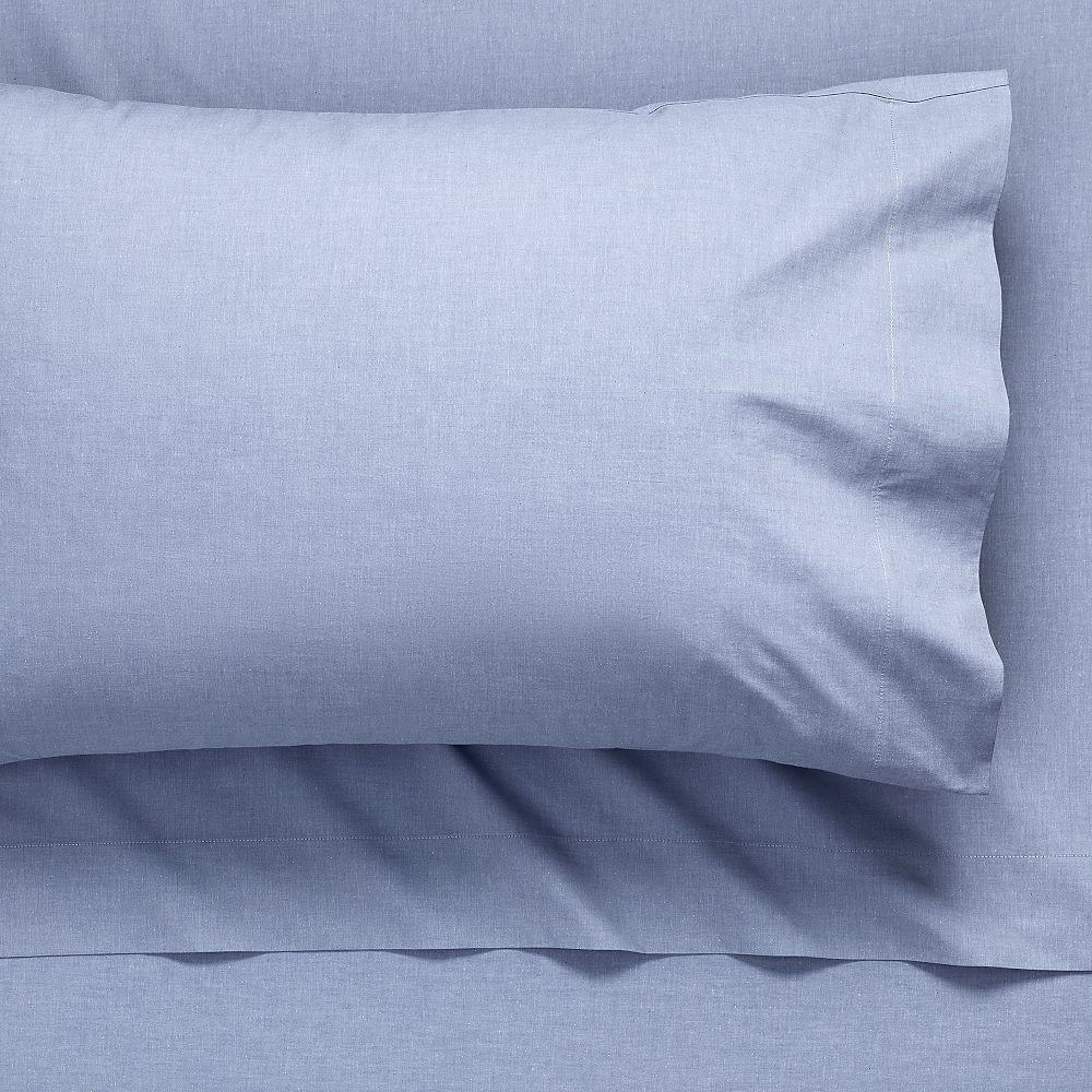 Soft Chambray Classic Sheet Set | Pottery Barn Teen