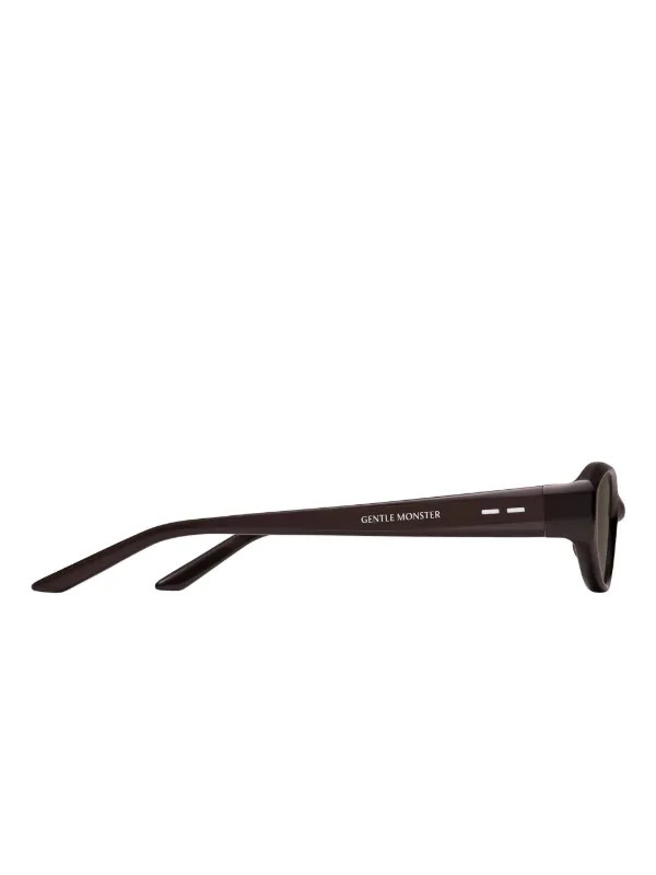 Gentle Monster Monica R11 cat-eye Frame Sunglasses | Brown | FARFETCH OM | Farfetch Global