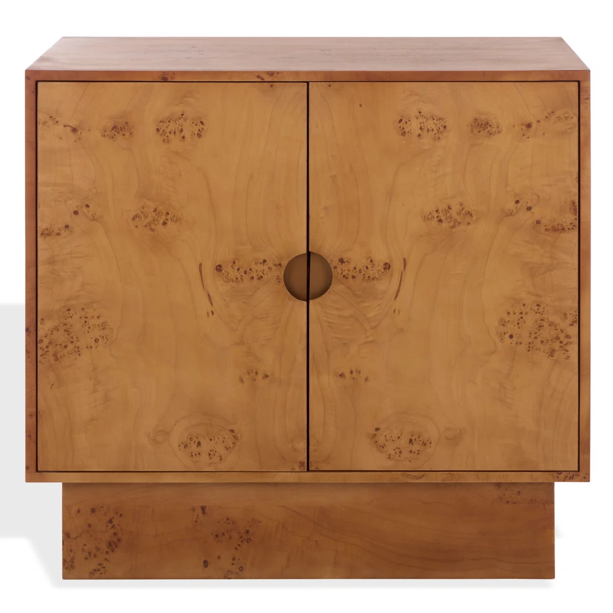 Tessly Burl Veneer Chest | Wayfair North America