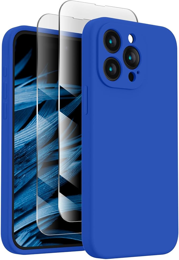 FireNova Designed for iPhone 15 Pro Max Case, Silicone Upgraded [Camera Protection] Phone Case wi... | Amazon (US)