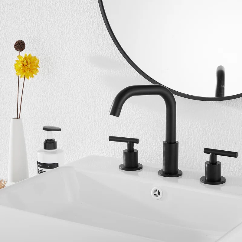 Widespread Faucet 2-handle Bathroom Faucet with Drain Assembly | Wayfair North America